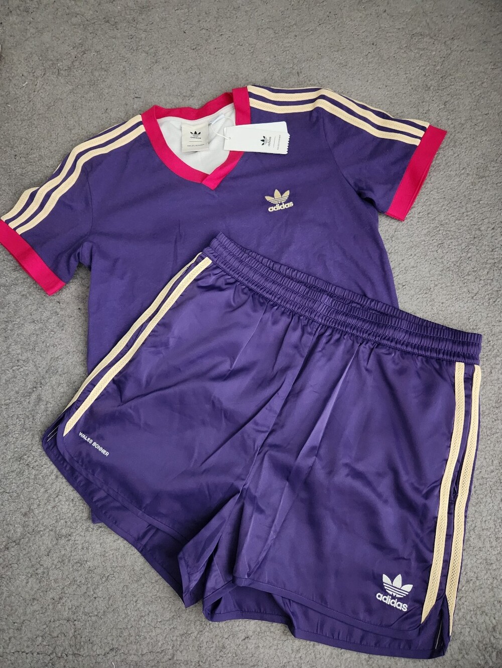 Adidas Wales Bonner 70s Shirt And Shorts SET